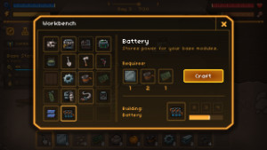 Crafting screenshot